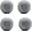 grey, variant on ZHUYING  Walker Tennis Balls Precut Tennis Balls for Walkers 4PCS Walkers Legs Universal Precut Glide Balls, Heavy Duty Long Lasting Felt Pad Glide Coverings for Furniture Legs and Floor Protection