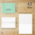 thumbnail image 6 of 2026 Happy New Year – Blank Holiday Greetings Fold Over Cards & Envelopes – for Christmas and New Year’s Gifts and Presents | 10 Cards and 10 Envelopes per Pack | 4.25 x 5.5” (Green Cheers), 6 of 7