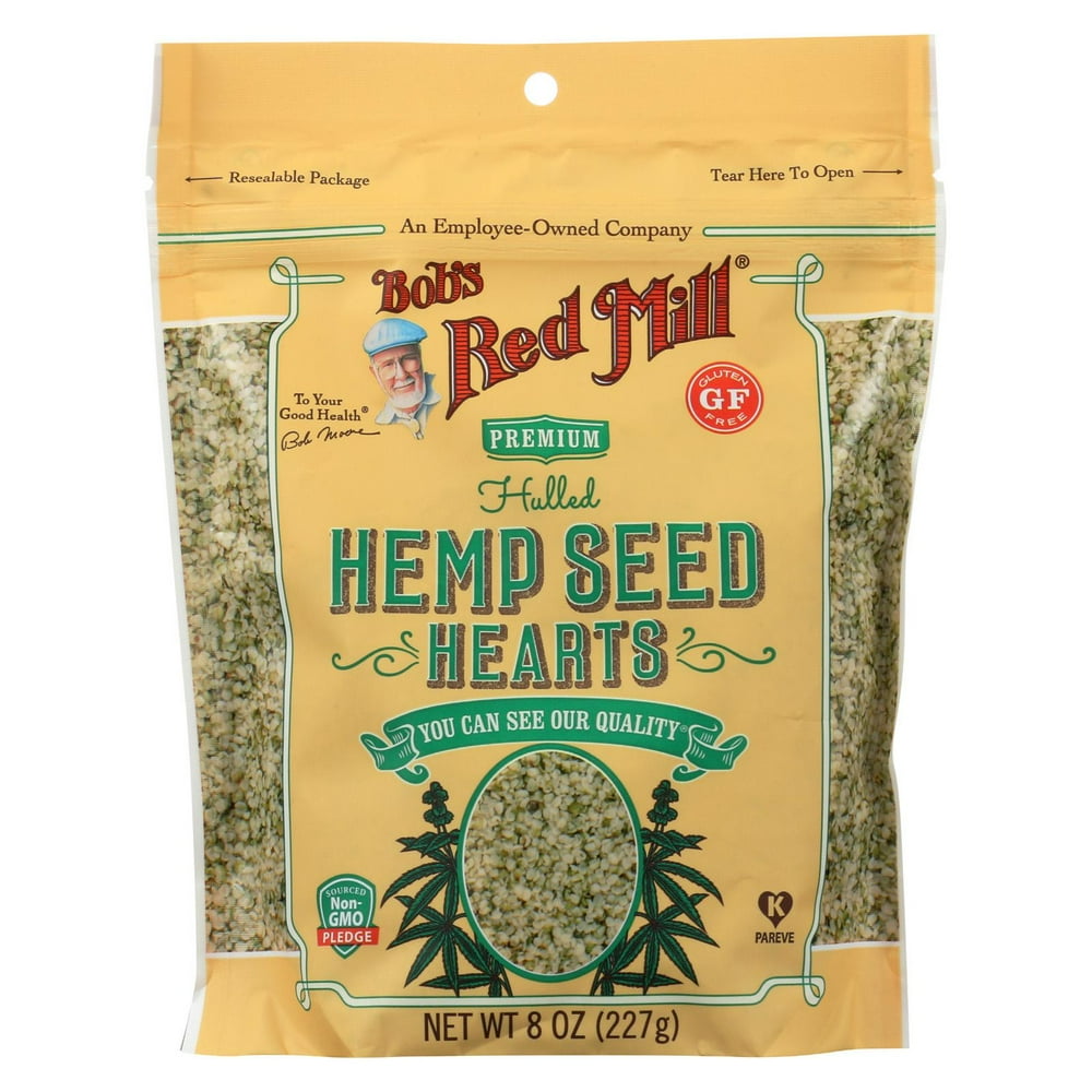Bob'S Red Mill Hemp Seeds Hulled, 8 Oz