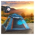thumbnail image 3 of 4-5 Person -Up Camping Tent, Setup Family Tent with 2 Mosquito Nets Windows, Portable for Hiking, Backpacking & Outdoor Adventures, Waterproof & Windproof--Blue, 3 of 6