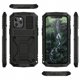 thumbnail image 2 of For iPhone 12 mini R-JUST Shockproof Waterproof Dust-proof Metal + Silicone Protective Case with Holder, 2 of 3