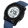 thumbnail image 5 of Large Digital Waterproof Sports Watch for Men and Women - Multifunctional Luminous Wristwatch with Silicone Strap, Alarm, Stopwatch, and Time Display for Outdoor Activities,Multicolor D, 5 of 5