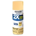 thumbnail image 3 of 6 Pack, Summer Squash Rust-Oleum American Accents 2X Ultra Cover Satin Spray Paint-327947, 12 oz, 3 of 6