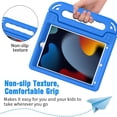 thumbnail image 4 of Funda para iPad BMOUO Kids para iPad de 9ª, 8ª y 7ª generación con pantalla azul, 4 of 8