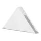 thumbnail image 1 of Prisma triangular de cristal óptico, prisma triple transparente para efectos fotográficos, enseñanza de física, espectro de luz y óptica, 1 of 7