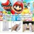 thumbnail image 4 of Wii Remote Controller and Nunchuk, Wii Remote Plus Controller Motion Plus with Nunchuck Wii Remote Control Joystick Wii Remote Game Control with silicone cover, wrist strap for Wii / Wii u, 4 of 7