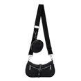 thumbnail image 1 of Bolsa Moda Mujer Embrague Femenino Cool Y2k Hobo Bag para Viajes Vacaciones (Negro) Ehuebsd Para Estrenar, 1 of 9