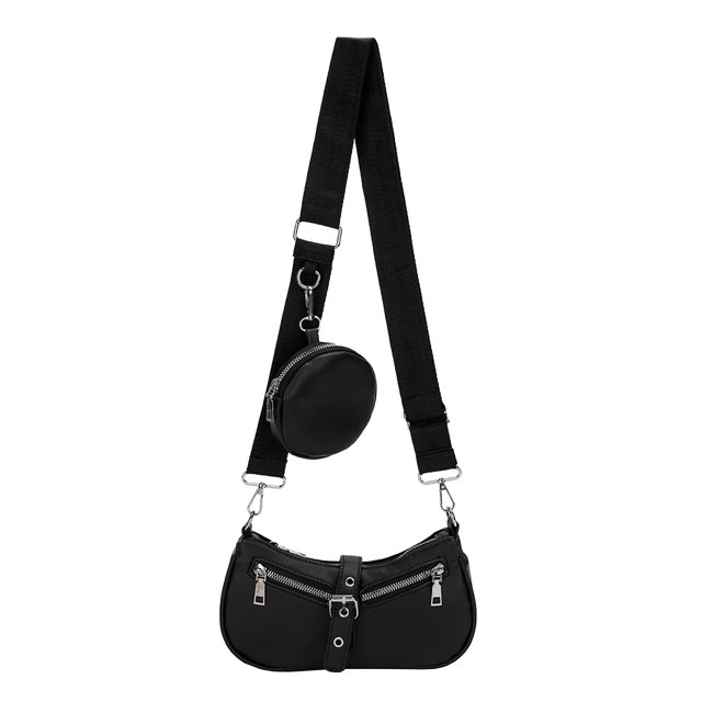 Bolsa Moda Mujer Embrague Femenino Cool Y2k Hobo Bag para Viajes Vacaciones (Negro) Ehuebsd Para Estrenar