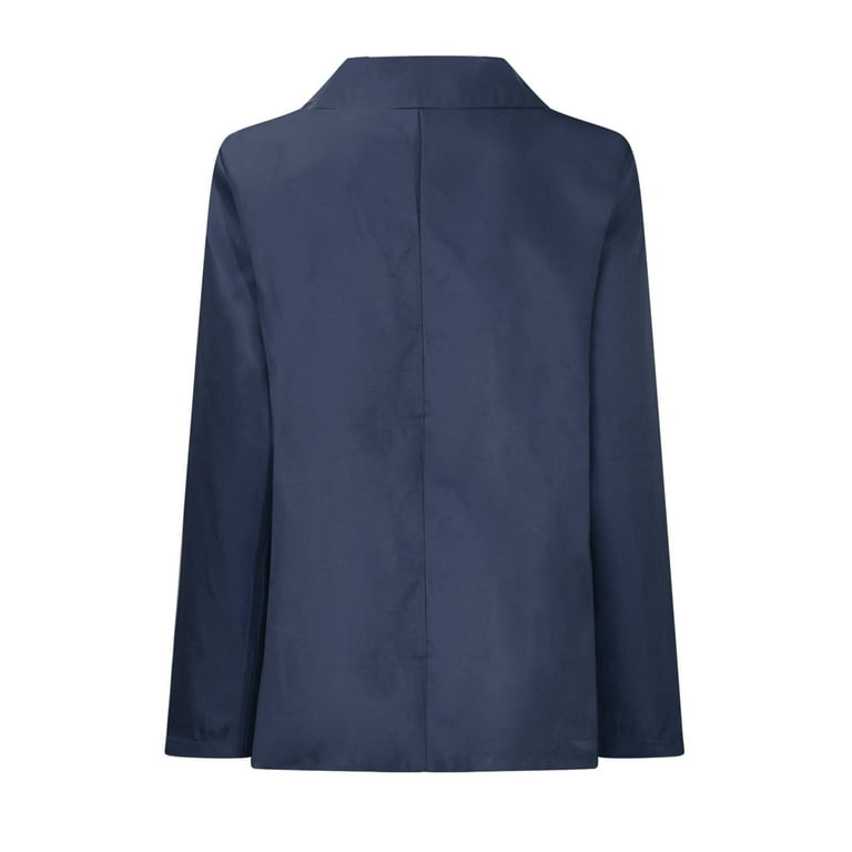 Womens navy longline outlet blazer