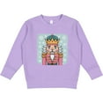 thumbnail image 2 of Inktastic Nutcracker Christmas Blue Crown Toddler Sweatshirt, 2 of 4