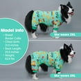 thumbnail image 6 of KYEESE Dog Pajamas, Construction Vehicles Pattern Dog Pjs, Dog Pajamas for Medium Dogs, 2XL, 6 of 8