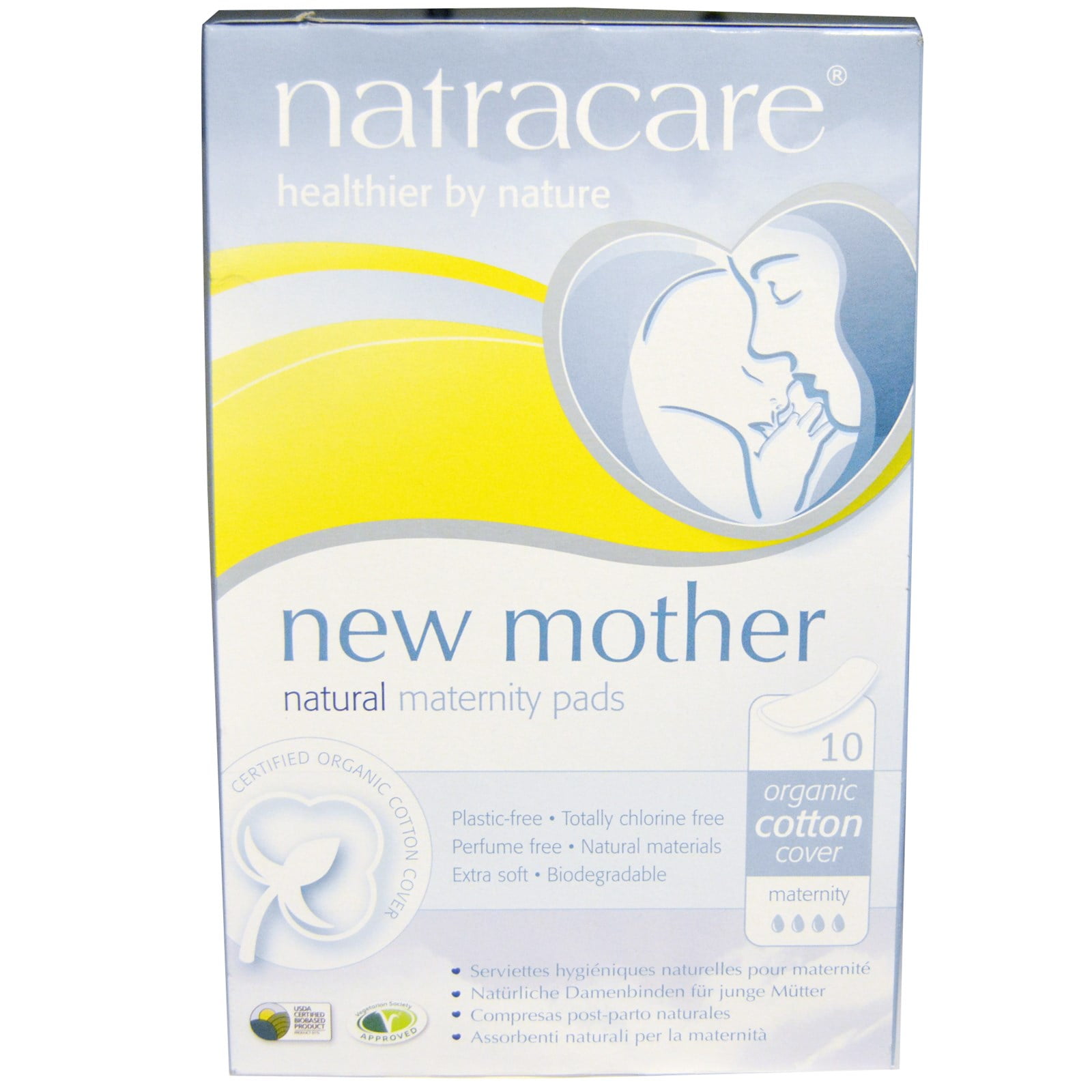 NATRACARE Pack Of 3 New Mother Natural Maternity Pads 