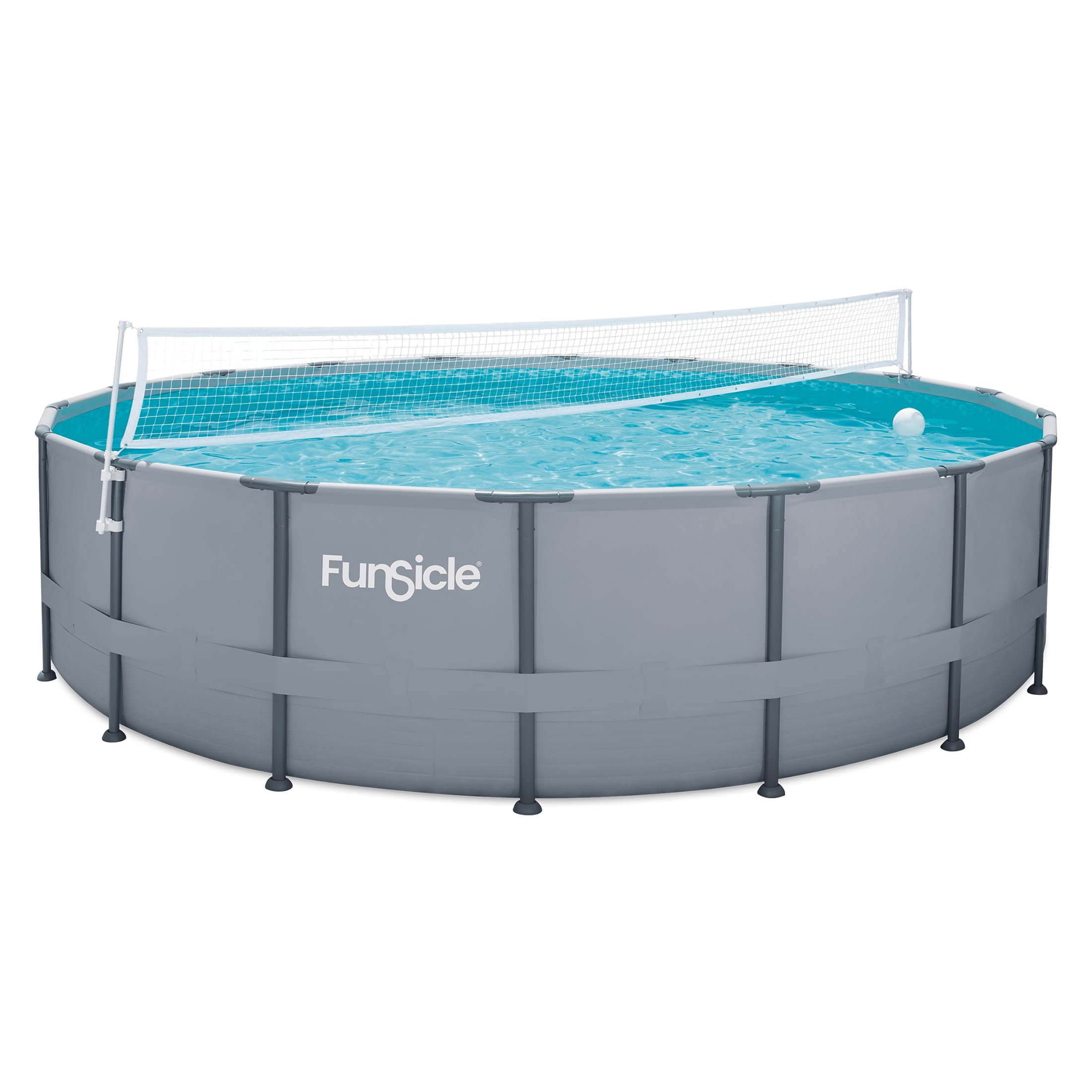 Funsicle Volleyball Pool Sports Game Set, for Above Ground Frame