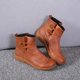 thumbnail image 5 of Xihbxyly Botas Casuales con Cordones, Punta Redonda Cómoda, Cremallera Lateral Práctica, Elegantes Colores Sólidos, Perfectas para Una Cita de Trabajo o Fiesta, Calzado de Moda para Mujer, Un Básico, 5 of 6