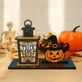 thumbnail image 2 of Letrero De Mesa Con Forma De Halloween Letreros De Madera «Feliz Halloween» Adorno De Mesa Con Calabaza De Madera Para Decoraciones De Fiestas De Halloween, 2 of 5