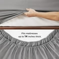 thumbnail image 5 of Queen Comforter Set - 7 Pieces Grey Queen Bed in a Bag, Bedding Sets Queen with Comforters, Sheets, Pillowcases & Shams, 5 of 9