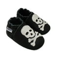 thumbnail image 4 of Mejale Baby Shoes Soft Soled Leather Moccasins Skull Infant Toddler Pre-Walker(24-36 Months,Black), 4 of 6