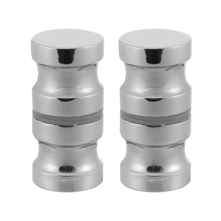 

2pcs Professional Bathroom Glass Door Handle Bars Zinc Alloy Door Handles