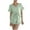 Green, variant on tarylea Womens Pajamas Set Ruffled Suits V Neck Tie Front Button down Short Sleeve Shirts Elastic Waist Shorts Solid Color Trendy Summer Sleepwear Casual Loose Lounge Set