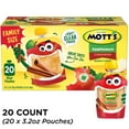 thumbnail image 3 of Mott's Cinnamon Applesauce, 3.2 oz, 20 Count Clear Pouches, 3 of 21