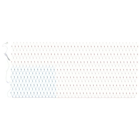 

NUOLUX American Flag String Lights July 4th Patriotic String Light 420 LEDs Patriotic Lamp US Plug