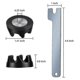 thumbnail image 2 of KitchenAid Blender Coupler Replacement Parts (6 Packs) - 9704230 Blender Coupling with 1 Wrench s202, 2 of 5