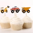 thumbnail image 4 of 24 Unids/set Cupcake Pick Cumpleaños Niños Encantador Novedad Pastel Topper Accesorio de Lujo, 4 of 9