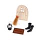 thumbnail image 4 of Juego de Mini casa de muñecas de Navidad, decoración navideña, Mini juego de accesorios de puerta de gnomo, adorno de Navidad, juguete de decoración, 6 uds., 4 of 8