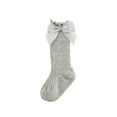 thumbnail image 1 of Gureui 0-5 Years Toddler Infant Baby Girls Socks, Cute Bowknot Decoration Soft Thin Middle-Length Sweet Socks, 1 of 1