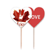 thumbnail image 1 of Palillos de dientes bandera etiqueta de amor selección de pastelitos, 1 of 4