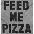 thumbnail image 2 of Feed Me Pizza Hoodie Sweatshirt Women Men Brisco Brands S, 2 of 6