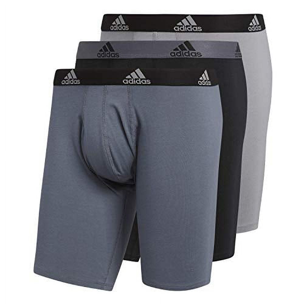 Adidas Men's Stretch Cotton Midway Underwear 3-Pack