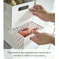 thumbnail image 5 of Yamazaki Home Stacking Baskets / Fruit Basket/ Vegetable Basket, Plastic, Handles, Stackable, No Assembly Req., 5 of 8