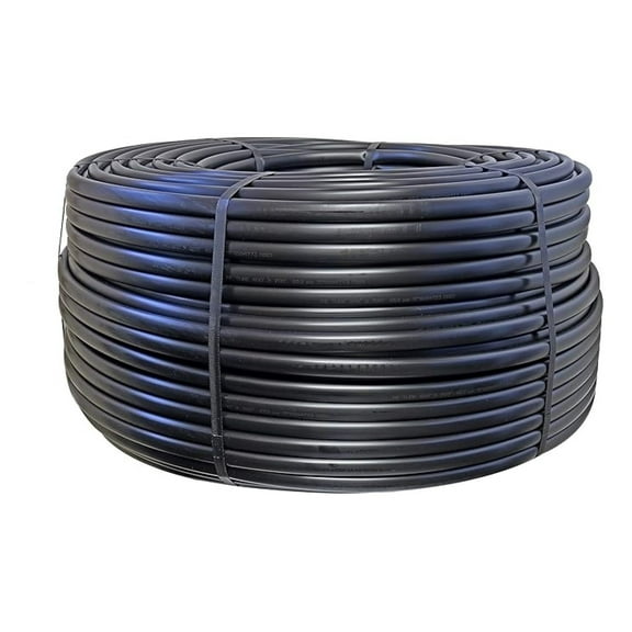 1/2" Poly Tubing 1000ft - LDPE Irrigation Tubing - UV Resistant - Agricultural Grade Polyethylene Pipe for Drip Systems