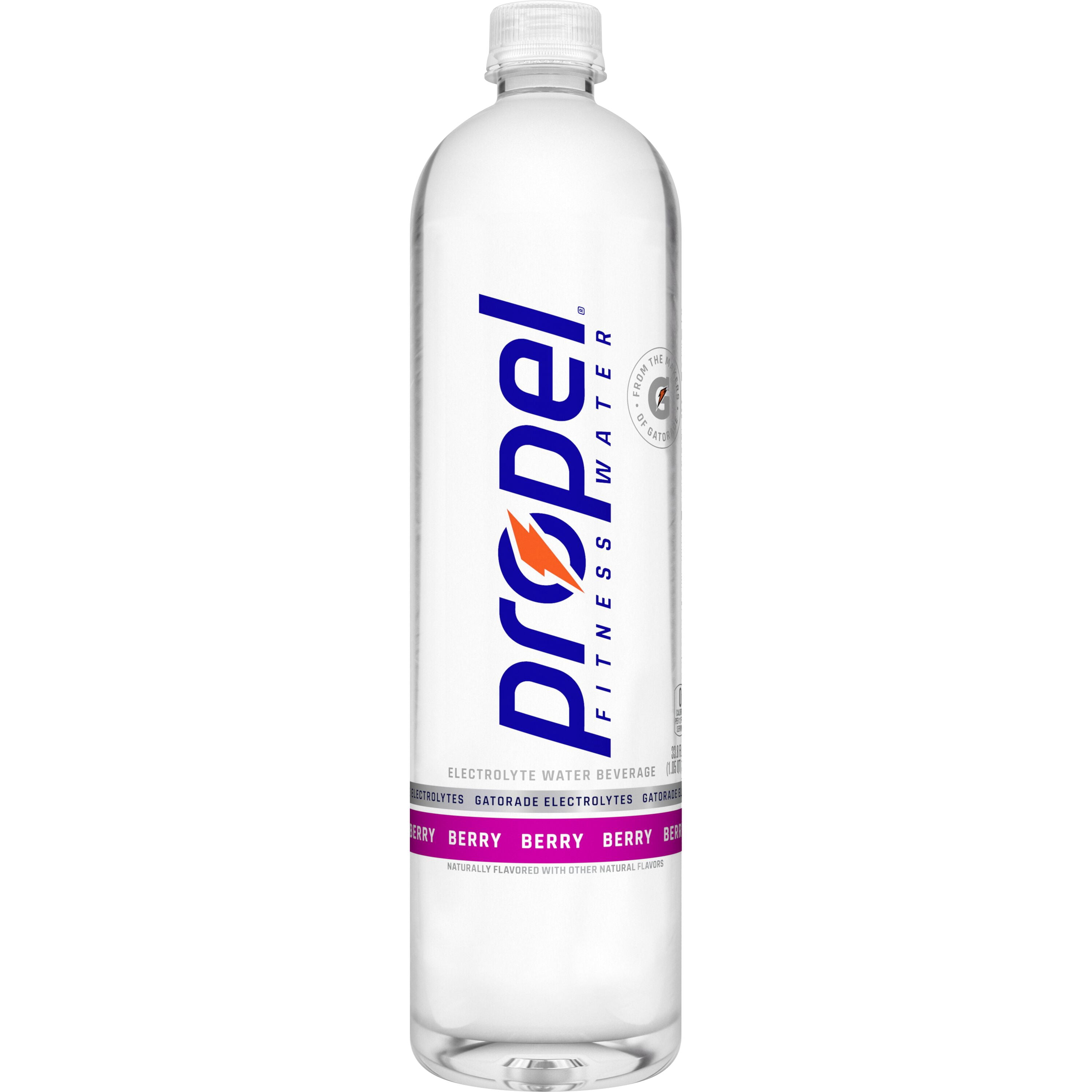 (3 pack) Propel Fitness Berry Flavored Electrolyte Water Beverage, 33.8 fl oz Bottle