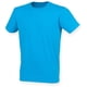 thumbnail image 1 of Skinni Fit - Camiseta elástica de manga corta Tacto suave Modelo Feel Good hombre caballero (Zafiro), 1 of 2