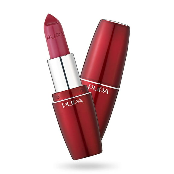 PUPA Milano PUPA Volume, Red Lipstick, 302 Fuchsia Fatal, 0.12 oz