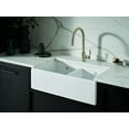 thumbnail image 3 of Perrin And Rowe U.4534Ht-2 Armstrong 1.8 GPM Single Hole Pull Down Kitchen Faucet - Nickel, 3 of 5