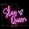 thumbnail image 2 of CADODIS Slay Queen heart Nudes Neon Sign LED Light Bar Bedroom Game Room Wall Decor USB Powered Dimmable Sign Man Cave Party Pub Café Wedding Gift, 2 of 5