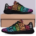 thumbnail image 3 of In This House We Believe Jesus is Lord Kindness Is Everything Shoes Sneakers Black Size 7.5, 3 of 7
