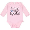 thumbnail image 3 of Inktastic Heart New Big Sister Girls Long Sleeve Baby Bodysuit, 3 of 5
