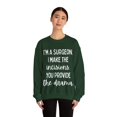 thumbnail image 4 of Funny Saying Surgeon Doctor Sarcastic Learning Scho Gildan 18000 Sweatshirt, 4 of 4
