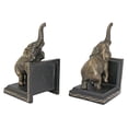 thumbnail image 4 of Design Toscano Triumphant Elephant Cast Iron Sculptural Bookend Pair, 4 of 4