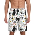 thumbnail image 3 of Lsque Funny Puppy Mens Sleep Pajama Shorts,Short Pajama Pants, Cotton Ultra-Soft Knit-XX-Large, 3 of 9