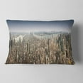 thumbnail image 2 of Designart NYC 360 Degree Panorama - Cityscape Photography Throw Pillow - 12x20, 2 of 5