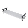thumbnail image 2 of Bathroom Sink Organizer, Quick Dry Sink Tray, Multipurpose, Simple, Decorative, gray black handle, 2 of 9