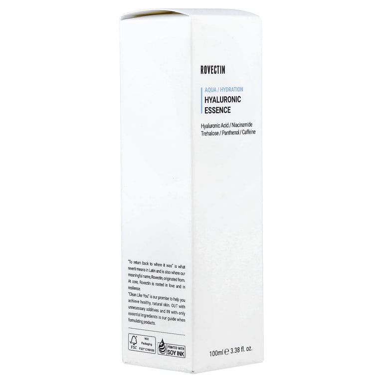 Rovectin Aqua Hyaluronic Essence, Activating Treatment Lotion for