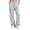 Gray, variant on Women Wide Leg Sweatpants High Waist Drawstring Casual Track Pants Striped Loose Workout Running Pants with Pockets