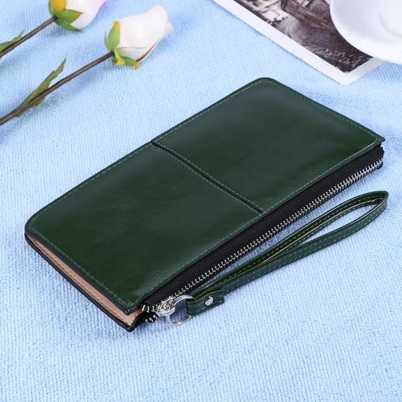 WHAMVOX  Women Clutch Purses for with Handle Wallet Buckle