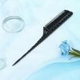 thumbnail image 4 of 3 Row Hair Styling Comb, Lightweight Salon Supplies for Creating Various Styles with Comfortable Non Slip Handle, 4 of 7